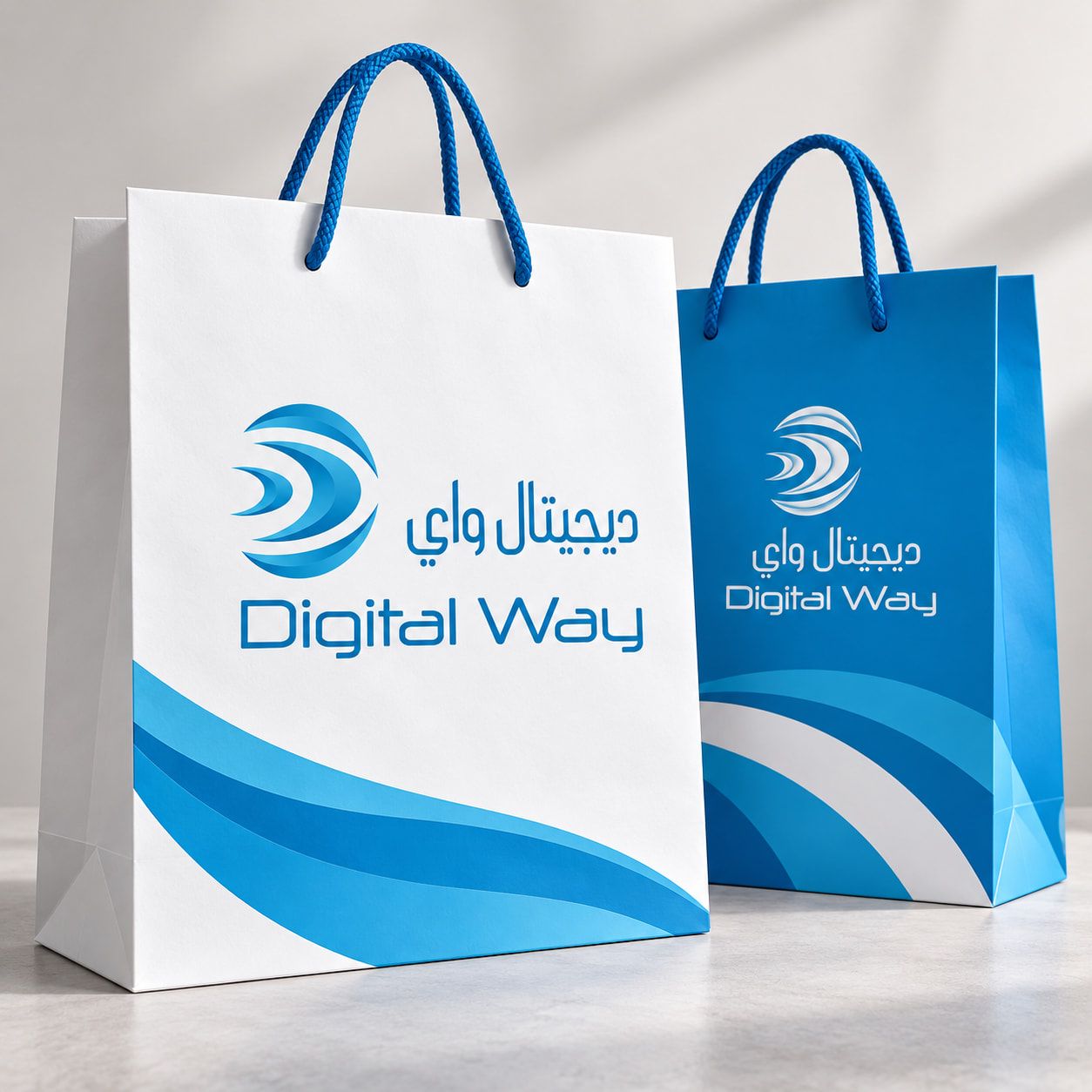 أكياس ورقية، نموذج على علامة تجريبية